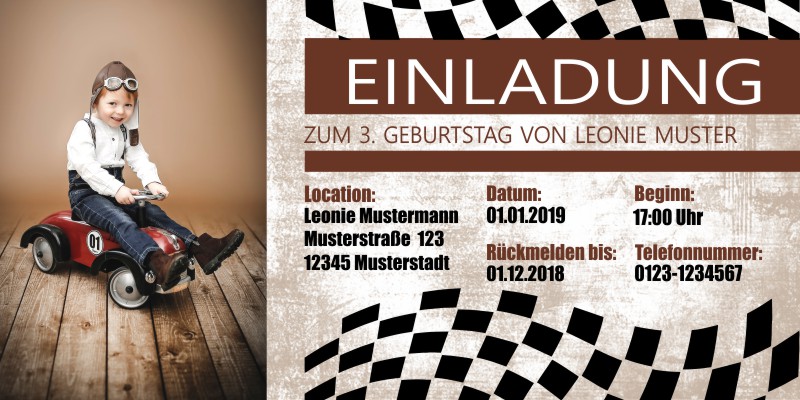 Beliebte Geburtstagseinladungen 4 Originelle Einladungskarten zum 4 Geburtstag