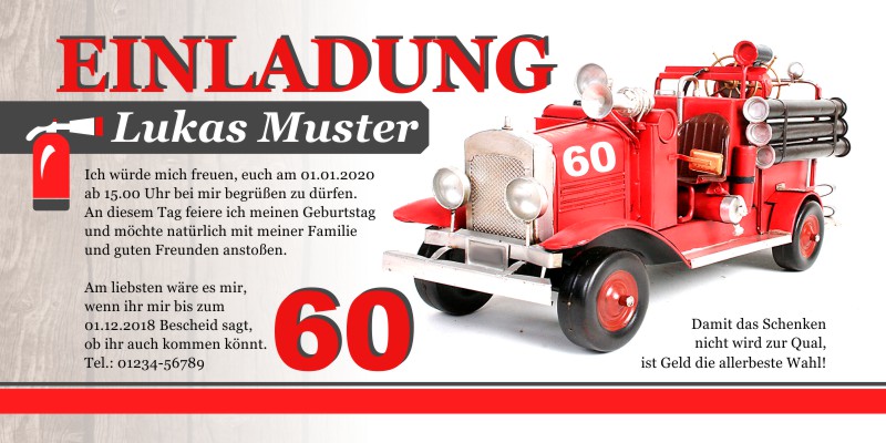 Originelle Einladungskarten zum 50 Geburtstag