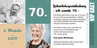 Originelle Einladungskarten 50 Geburtstag